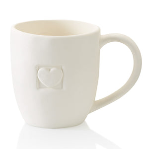 HEART IMPRESSION MUG